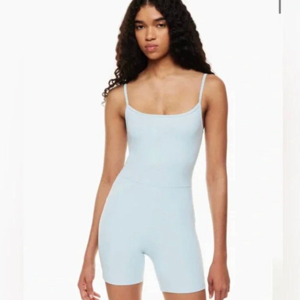 Aritizia Wilfred free divinity 5” romper light blue
